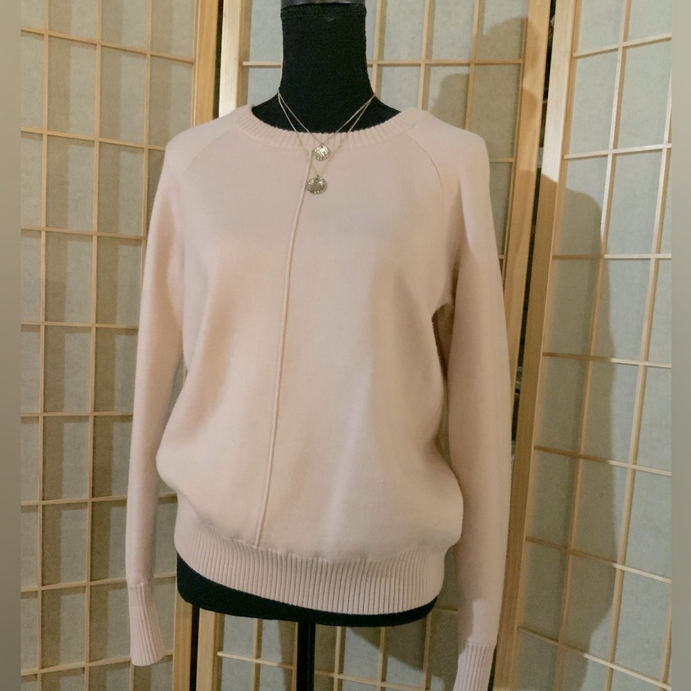 Witty Fox - Pink pullover sweater.  Sz S